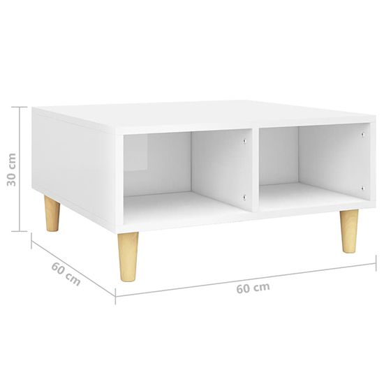 Riye High Gloss Coffee Table With 2 Shelves In White_5