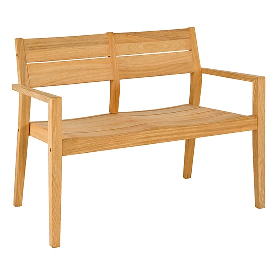 Robalt Outdoor Wooden 4ft Seating Bench In Natural_2