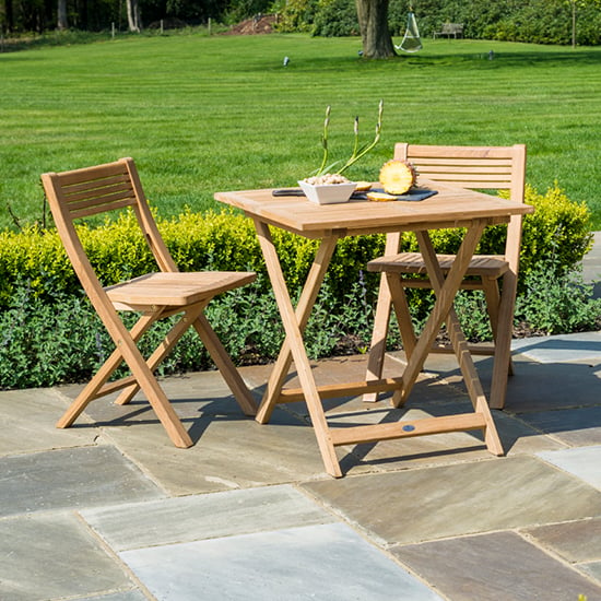 Robalt Outdoor Wooden Folding Coffee Set In Natural_2