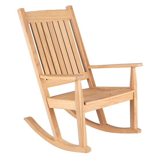 Robalt Outdoor Kent Wooden Rocking Chair In Natural_1