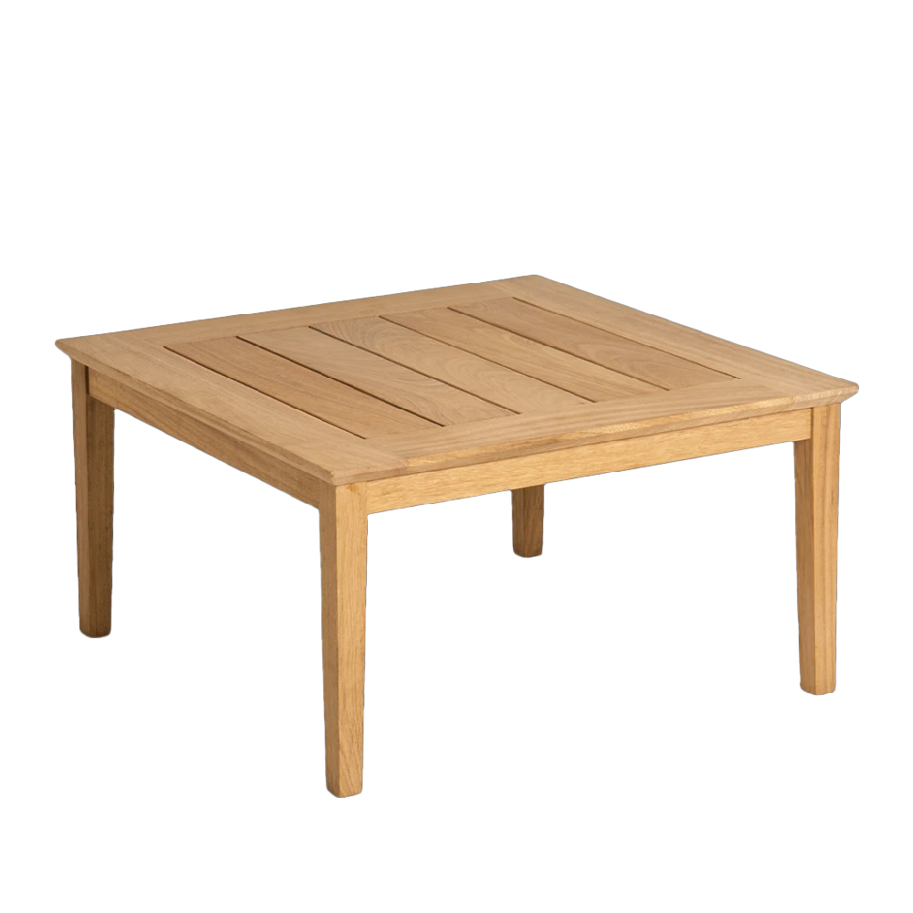 Robalt Outdoor Lounger Set With Coffee Table In Oak And Grey
