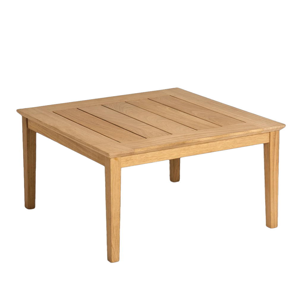 Robalt Outdoor Lounger Set With Side Table In Oak And Grey
