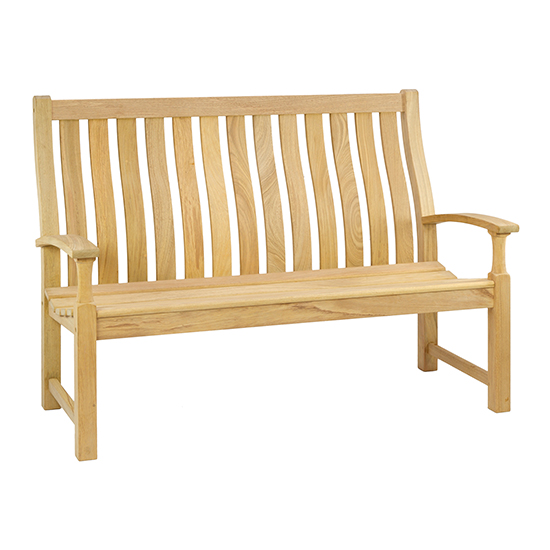 Robalt Outdoor Santa Cruz Wooden 5ft Seating Bench In Natural