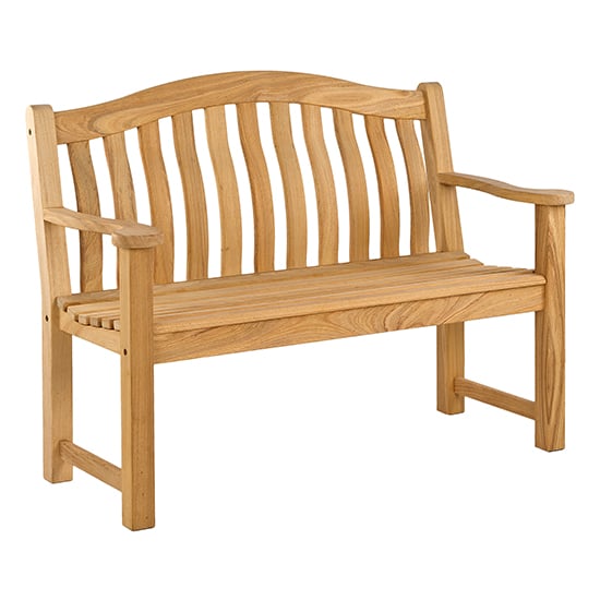 Robalt Outdoor Turnberry Wooden 4ft Seating Bench In Natural_2