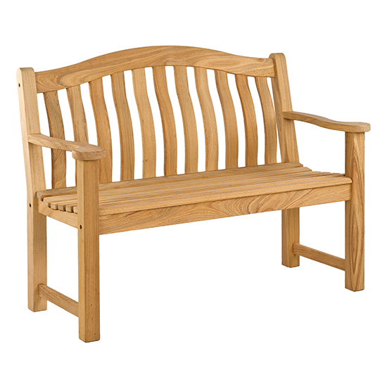 Robalt Outdoor Turnberry Wooden 4ft Seating Bench In Natural