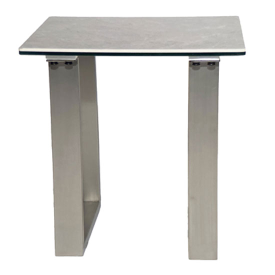 Rocca Ceramic And Glass End Table With Steel Base_3
