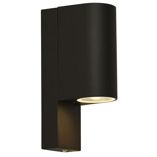 Rochester 2 Lights Outdoor Wall Light With Down Sensor In Black_1