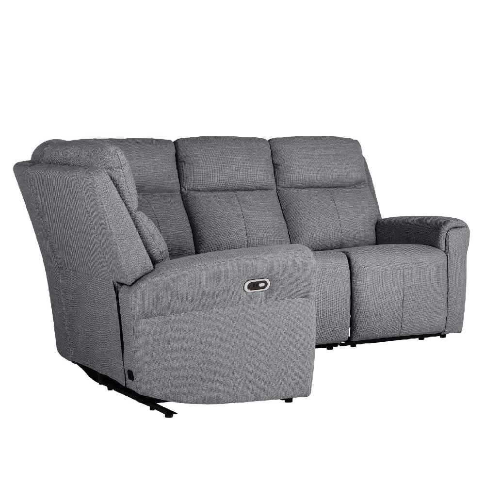 Read more about Rochester fabric corner electric recliner sofa in charcoal