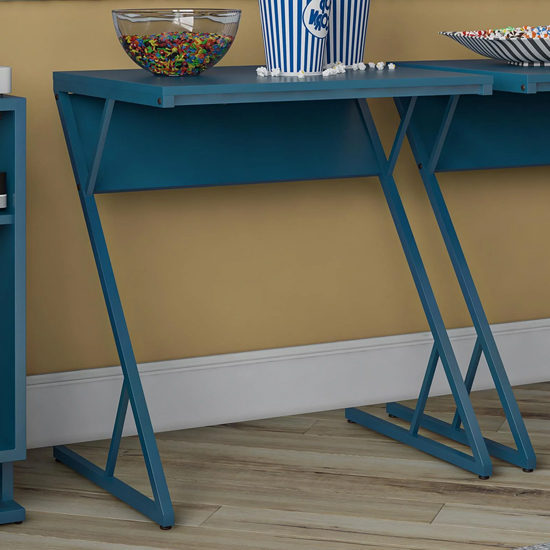 Rockingham Metal Laptop Desk In Blue