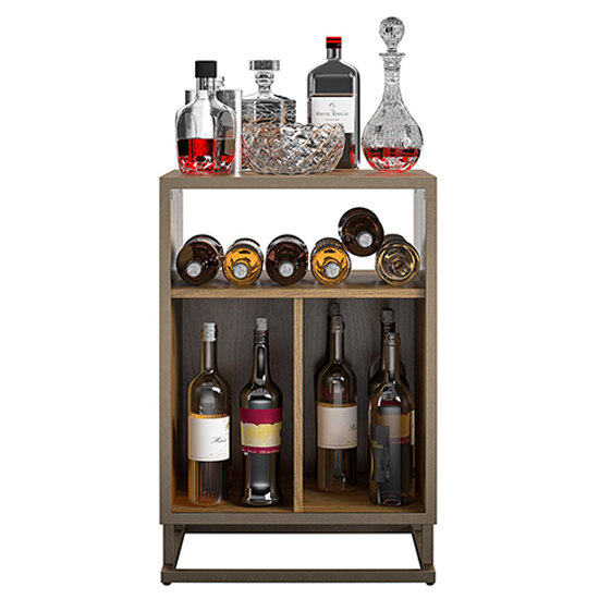 Rockingham Wooden Turntable Bookcase In Walnut