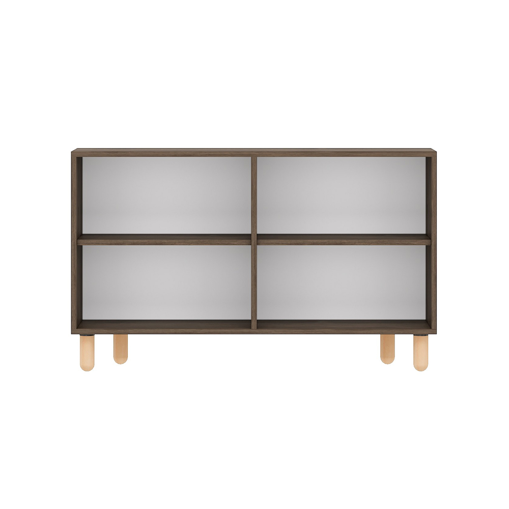 Rodney Wooden Sideboard with 4 Doors in Walnut