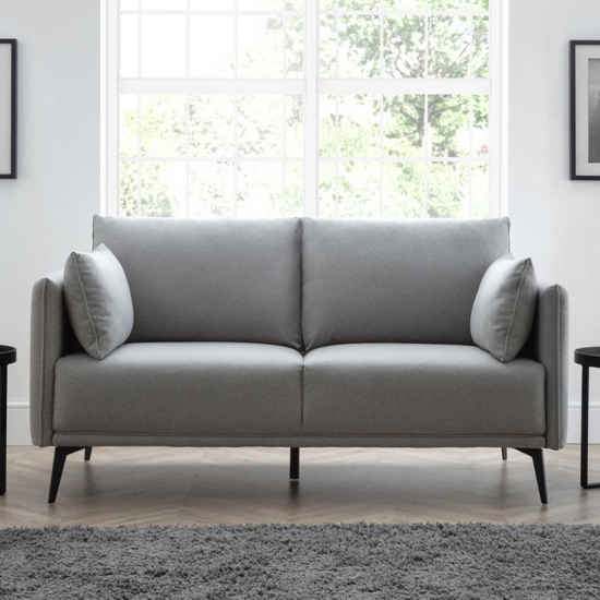 Product photograph of Rania Fabric 2 Seater Sofa In Palmira Wool Effect from Furniture in Fashion