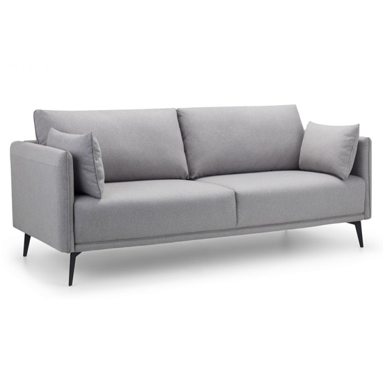 Rania Fabric 3 Seater Sofa In Palmira Wool Effect