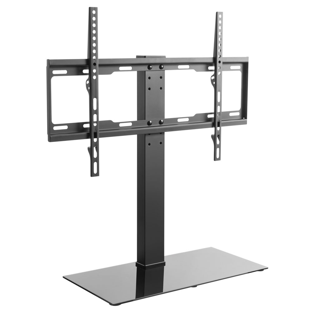Rolen 37'' to 60'' Metal TV Stand in Black