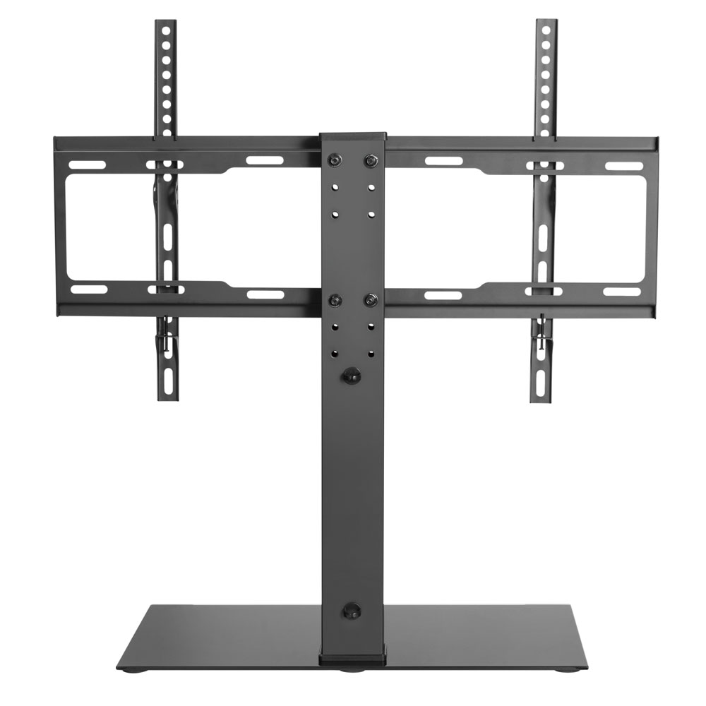Rolen 37'' to 60'' Metal TV Stand in Black
