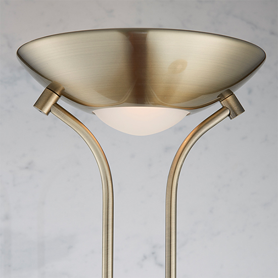 Rome Mother And Child Task Floor Lamp In Antique Brass_2