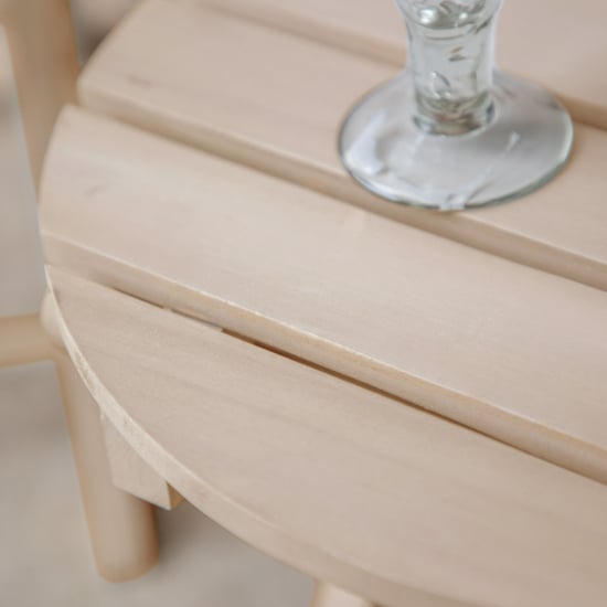 Romford Outdoor Wooden Side Table In Natural_2