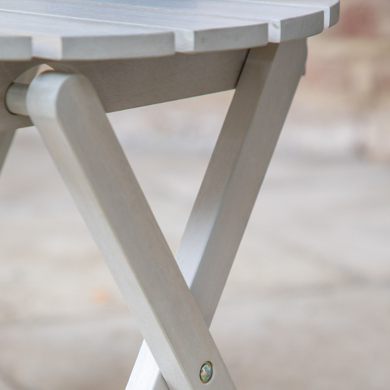 Romford Outdoor Wooden Side Table In Whitewash_2