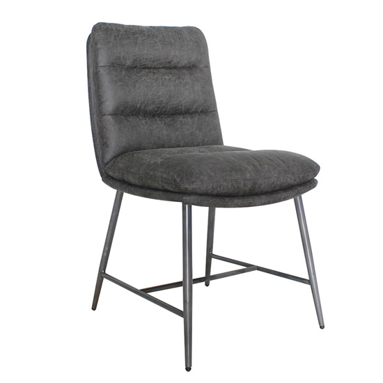 Romy Fabric Dining Chair In Hickory