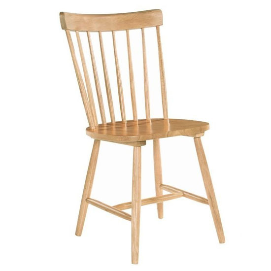 Rosa Wooden Padded Dining Chair In Oak Furniture in Fashion