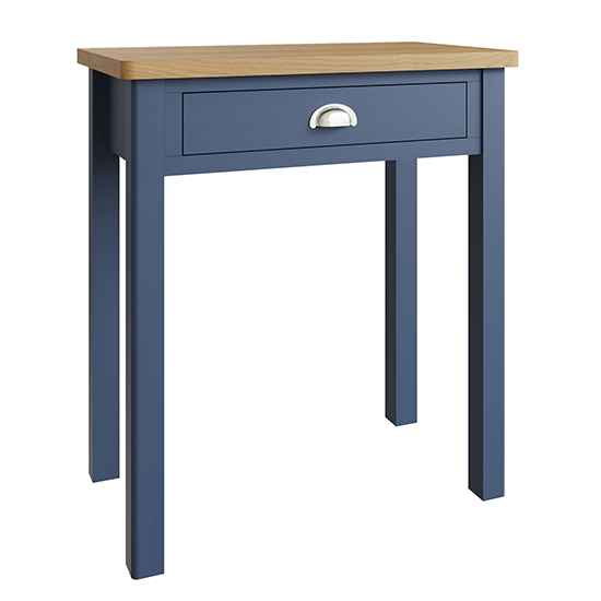 Rosemont Wooden Dressing Table In Dark Blue_1