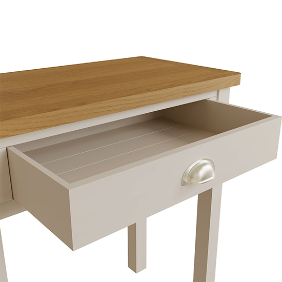 Rosemont Wooden Dressing Table In Dove Grey_4
