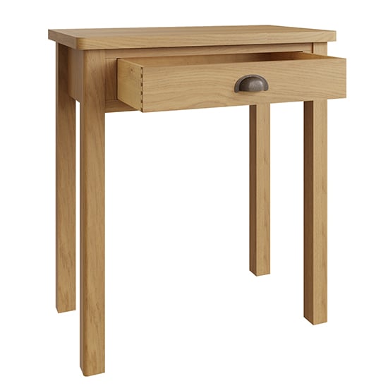 Rosemont Wooden Dressing Table In Rustic Oak_2