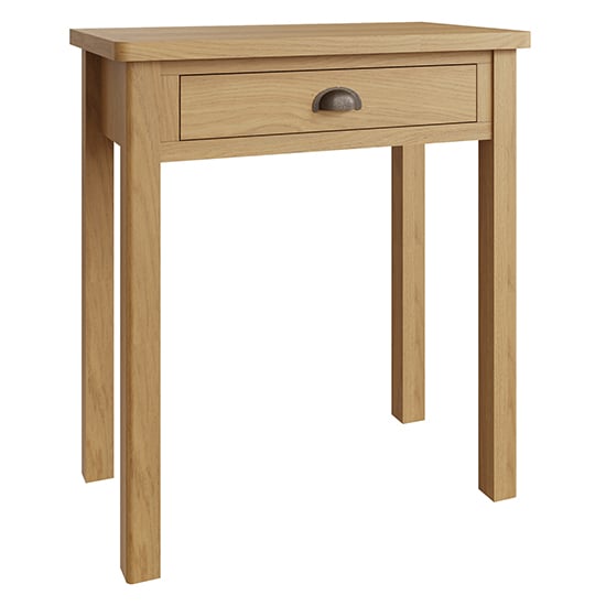 Rosemont Wooden Dressing Table In Rustic Oak_1