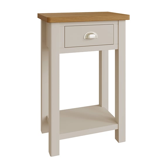 Rosemont Wooden Side Table In Dove Grey_2