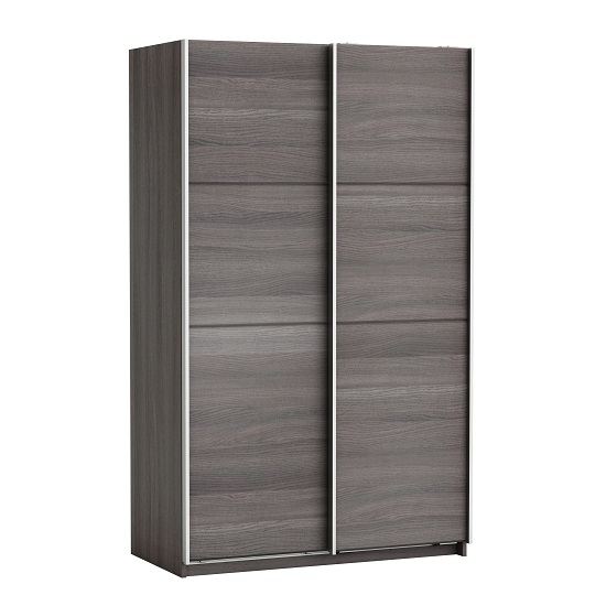 Product photograph of Rossett Wooden Sliding Wardrobe In Vulcano Oak And Linen from Furniture in Fashion