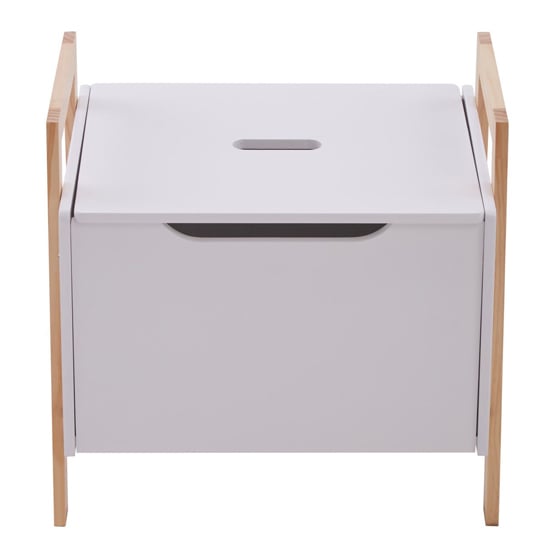 Rosta Wooden Storage Cabinet In White And Natural_2
