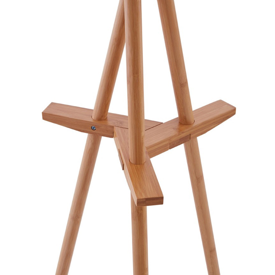 Rostak Bamboo Wooden Coat Stand In Natural_3
