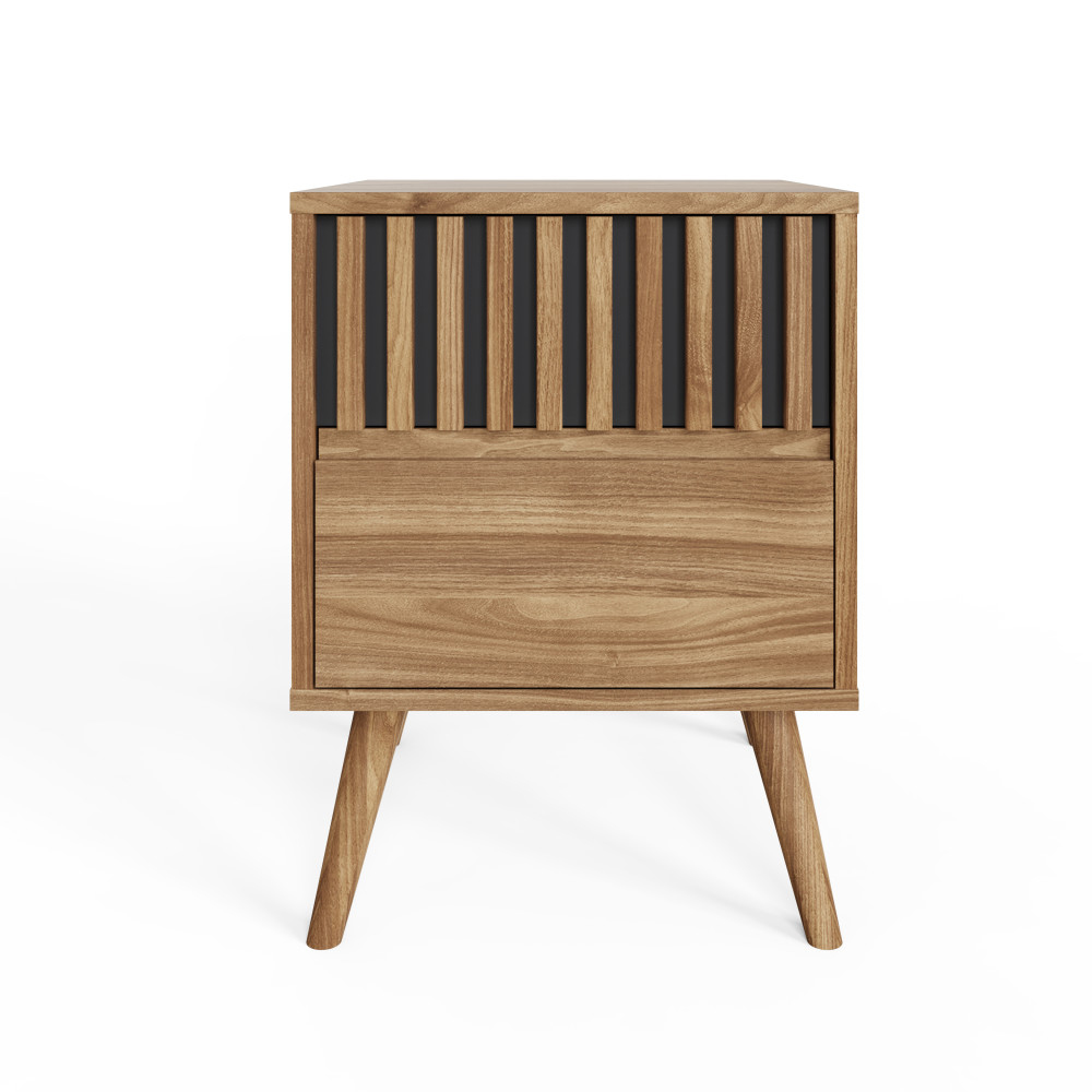 Rowen Wooden Bedside Cabinet in Oak