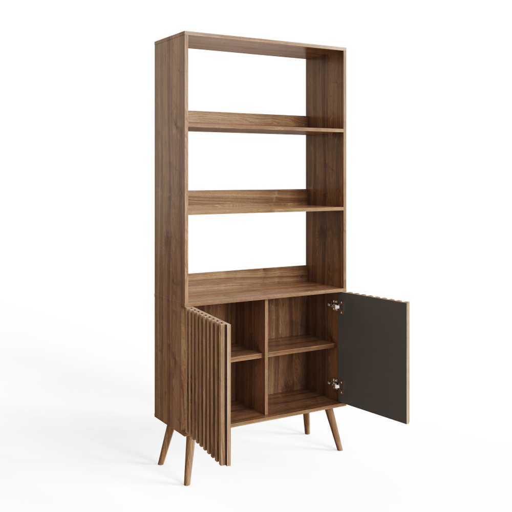 Rowen Wooden Bookcase in Oak