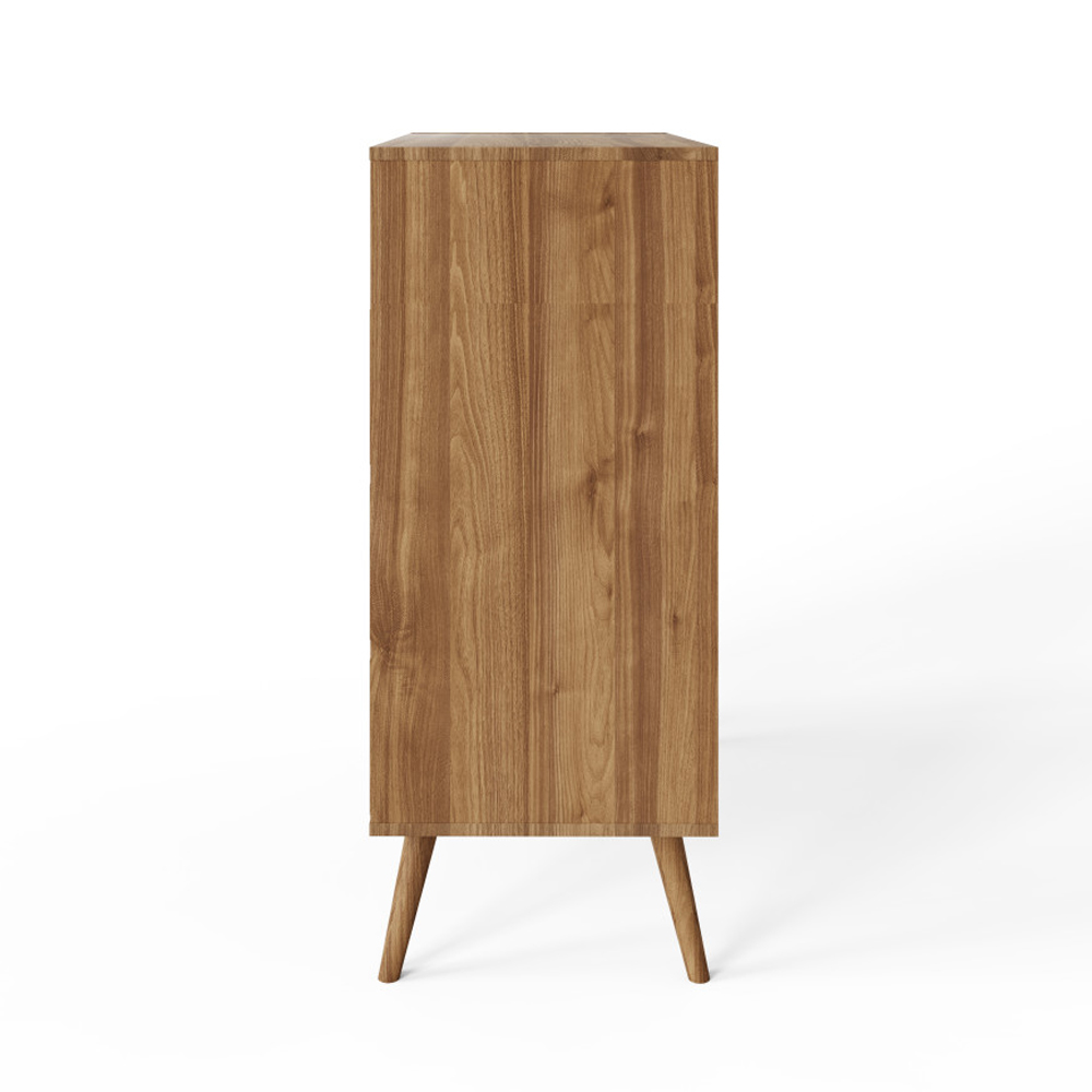 Rowen Wooden Chest Of 4 Drawers in Oak