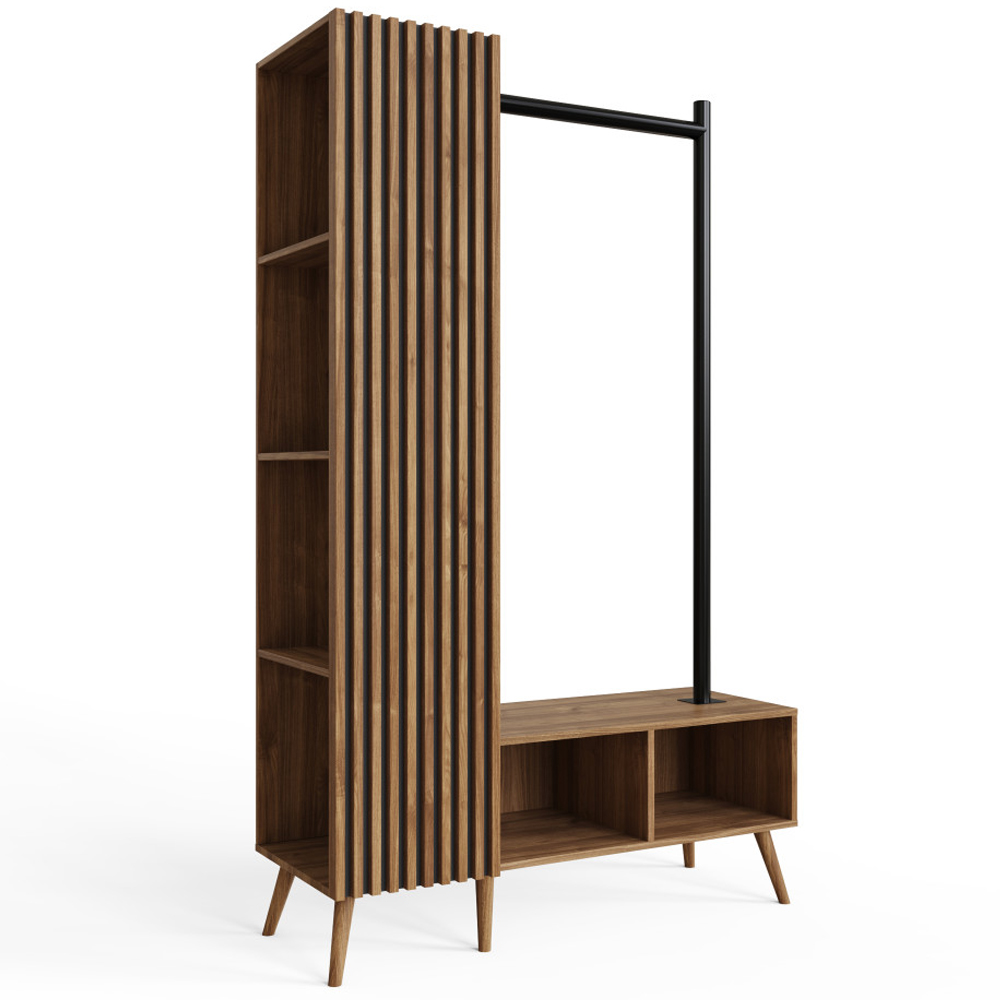 Rowen Wooden Cloth Storage in Oak