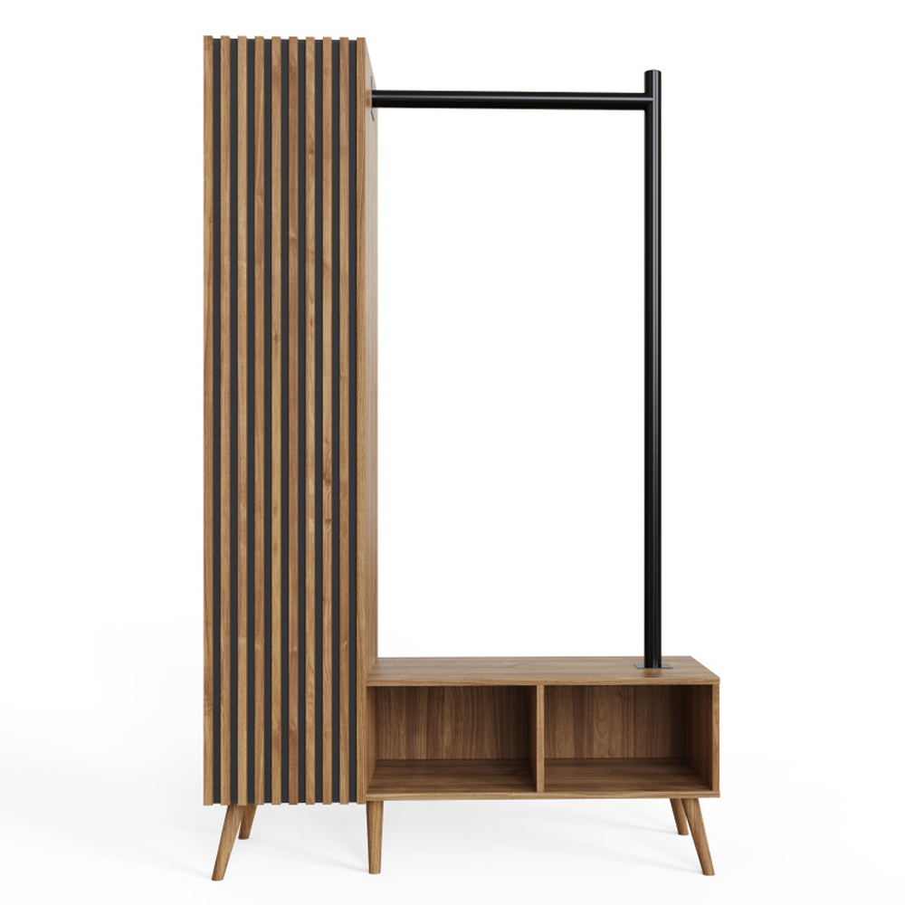 Rowen Wooden Cloth Storage in Oak