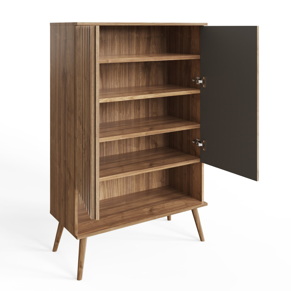 Rowen Wooden Shoe Cabinet with 2 Doors in Oak