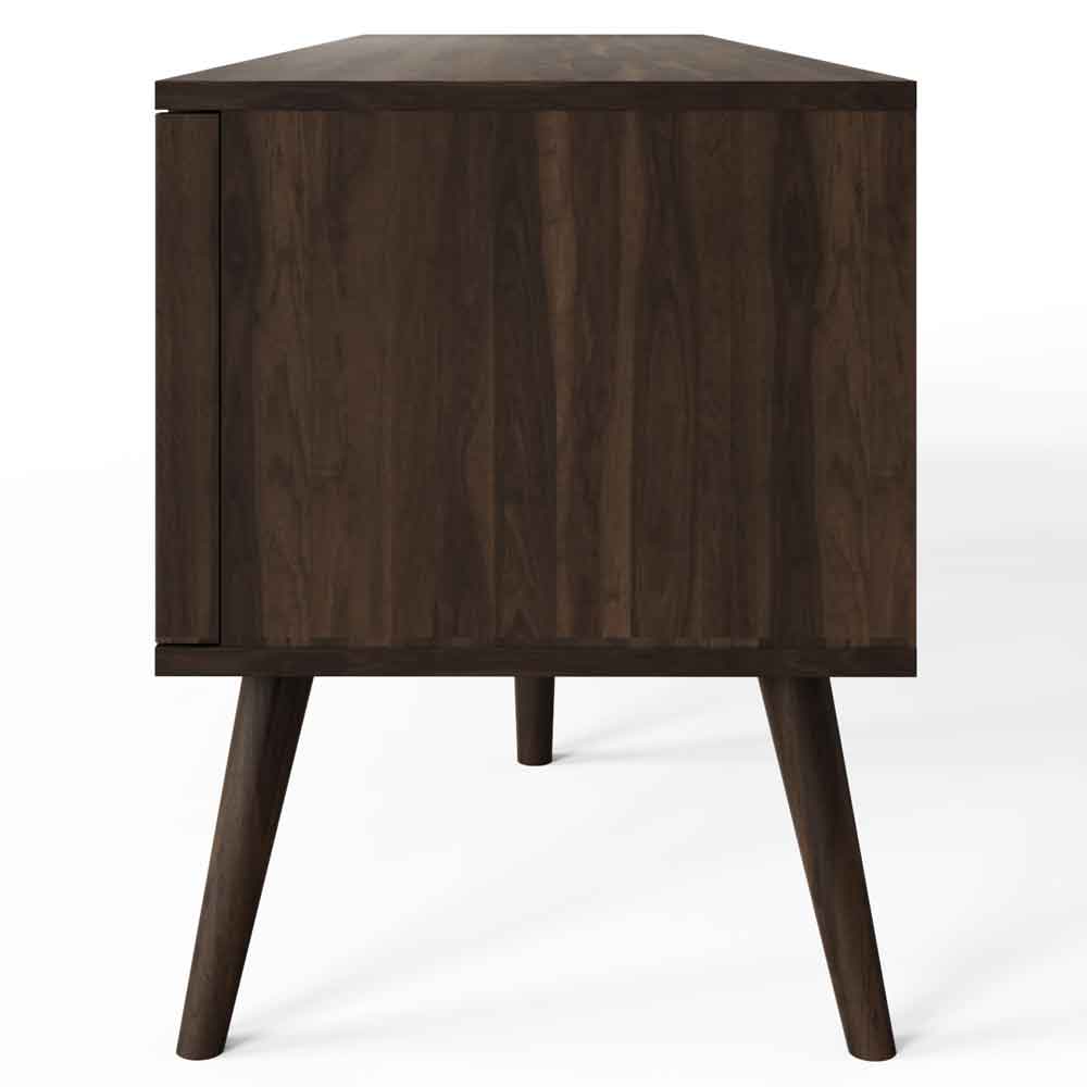 Rowen Wooden TV Stand with 2 Doors in Walnut