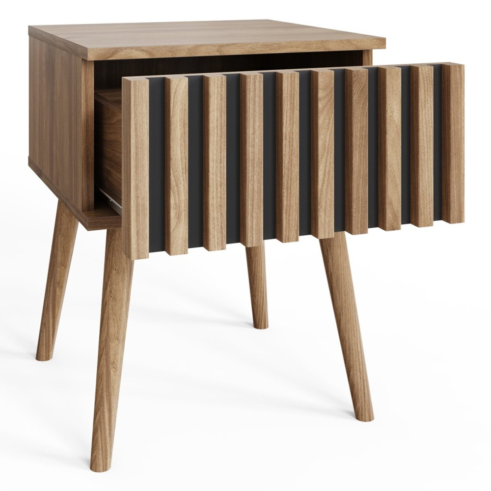 Roxboro Wooden Lamp Table In Oak