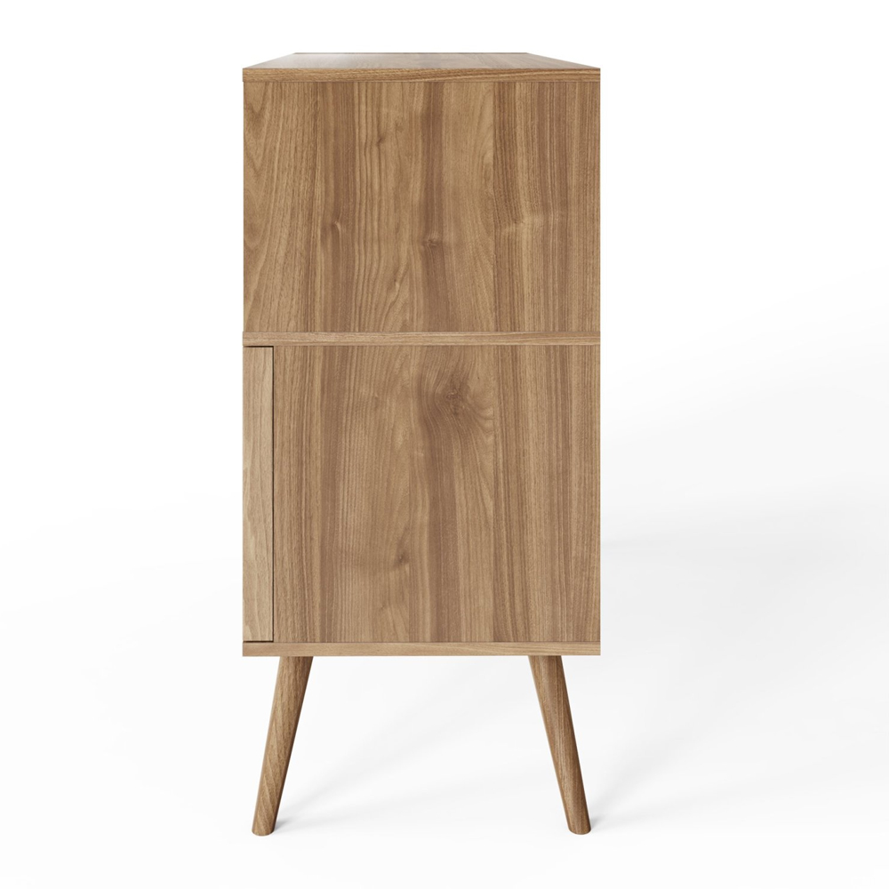 Roxboro Wooden Storage Cabinet With 2 Doors In Oak
