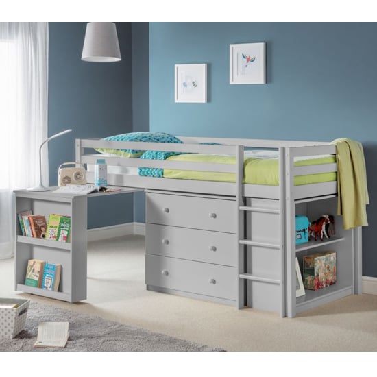 Photo of Rayon wooden sleepstation bunk bed in dove grey