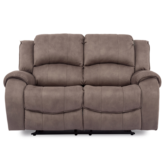 Harveys sycamore 3 seater sofa with 2 electric recliner actions in