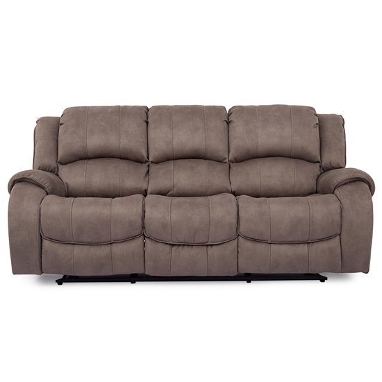 Layla Grey Fabric 2 Seater Electric Recliner Sofalayla grey fabric 2