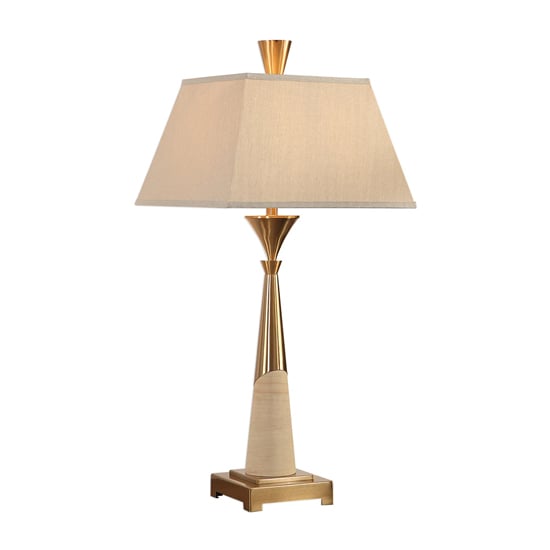 Saahir Table Lamp In Light Khaki