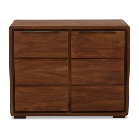 Read more about Saki sheesham wood sideboard with 2 doors in acacia
