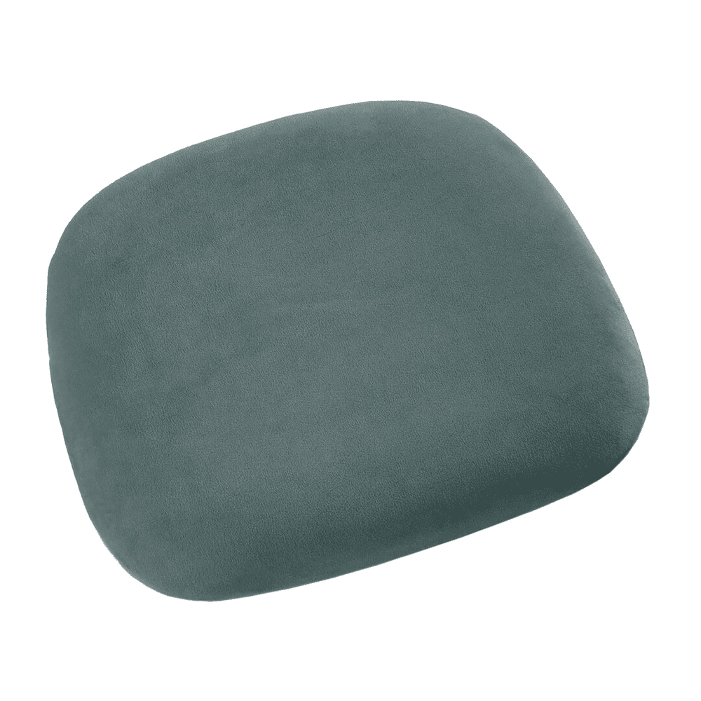Salado Natural Rattan Bistro Chair With Green Velvet Seat