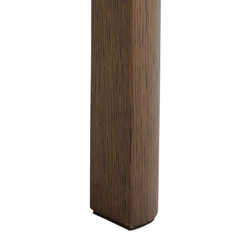 Salida Ceramic Top Square Side Table - Smoked Oak