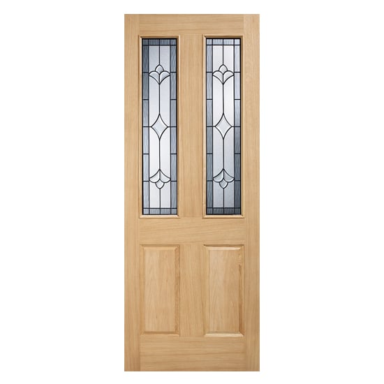 Salisbury Glazed 1981mm x 762mm External Door In Oak