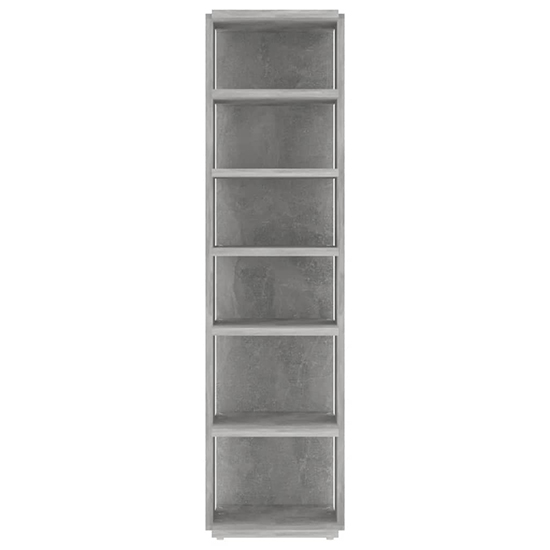 Saloso Set Of 2 Wooden Shoe Storage Racks In Concrete Effect